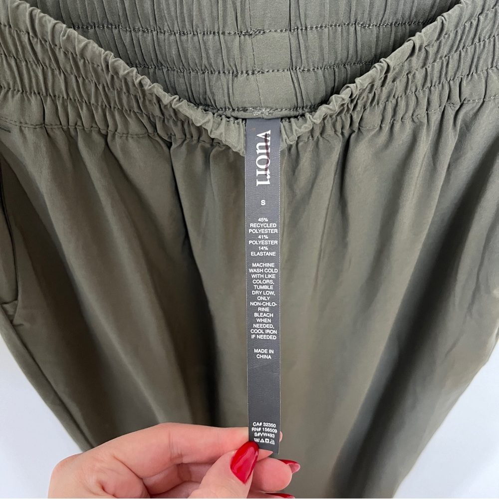 Vuori Villa Jogger Army Green Women's Sz Small Athleisure Lightweight Pull On - Picture 5 of 8